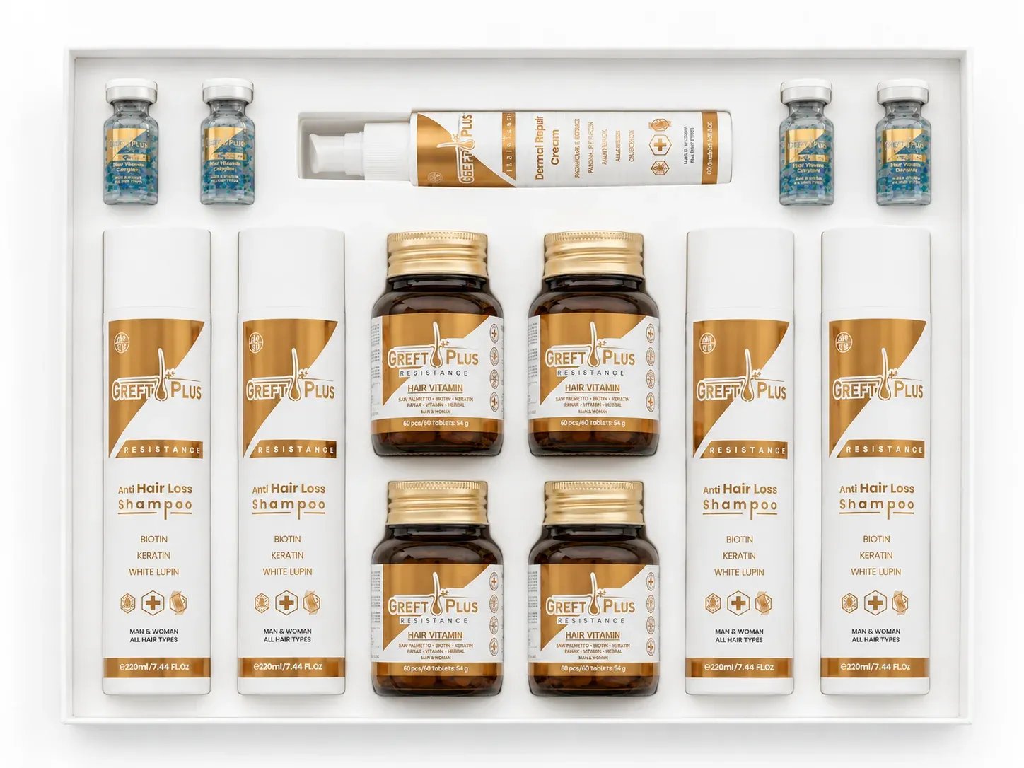 Greft Plus 6-Month Hair Care Set