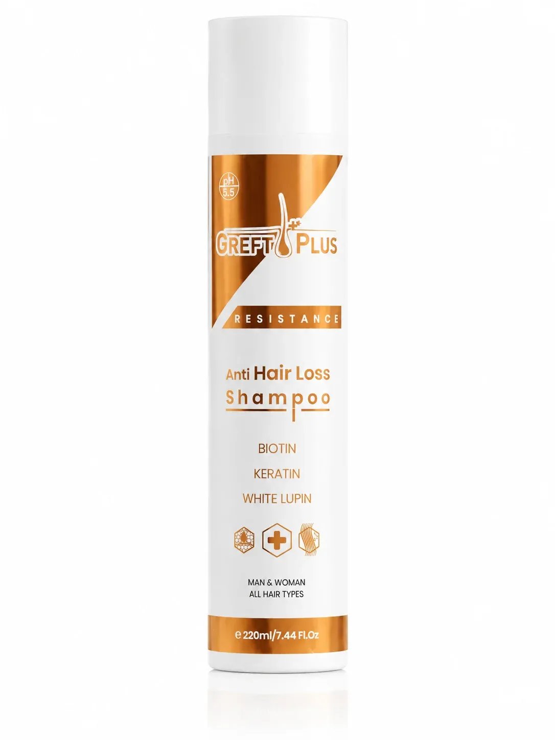 Greft Plus Anti-Hair Loss Shampoo 220 ml